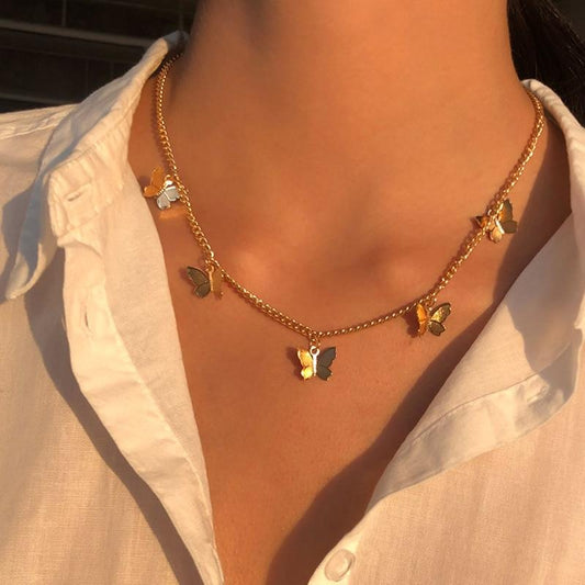 Élodie | Collier Papillon